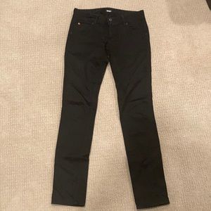 Hudson black Colin Flap Skinny Pant 25